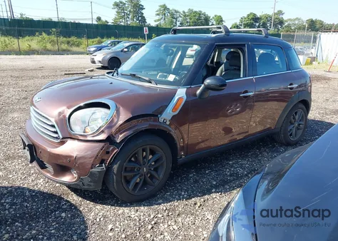 2013 Mini Cooper Countryman from USA, damaged, VIN WMWZB3C51DWM09988